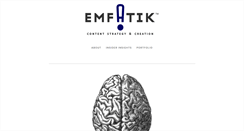 Desktop Screenshot of emfatik.com